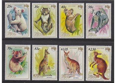 NIUE 1984 Ausipex 8v MNH**