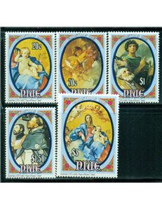 NIUE 1993 Christmas 5v MNH**