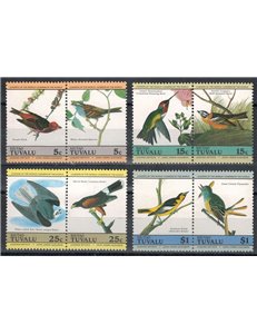 NIUTAO 1985 John James Audubon, birds 8v MNH**