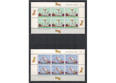 NEW ZEALAND 1969 Child health 2 s/s MNH**