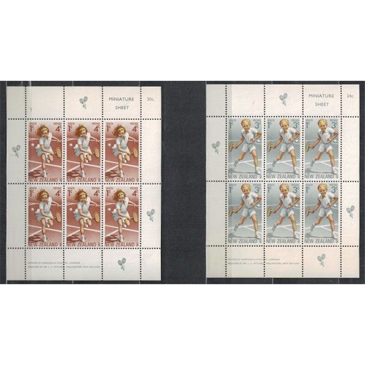NEW ZEALAND 1972 Child Health 2 s/s MNH**