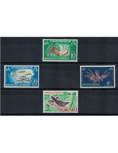 NUOVE EBRIDI 1965 Serie ordinaria 4v MNH** (F)