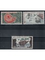 NUOVA CALEDONIA 1955-62 Serie ordinaria 3v MNH**