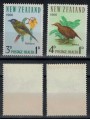 NUOVA ZELANDA 1966 Salute infantile, uccelli 2v MNH**
