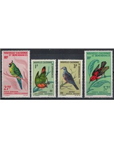 NUOVA CALEDONIA 1966 Fauna, uccelli 4v MNH**
