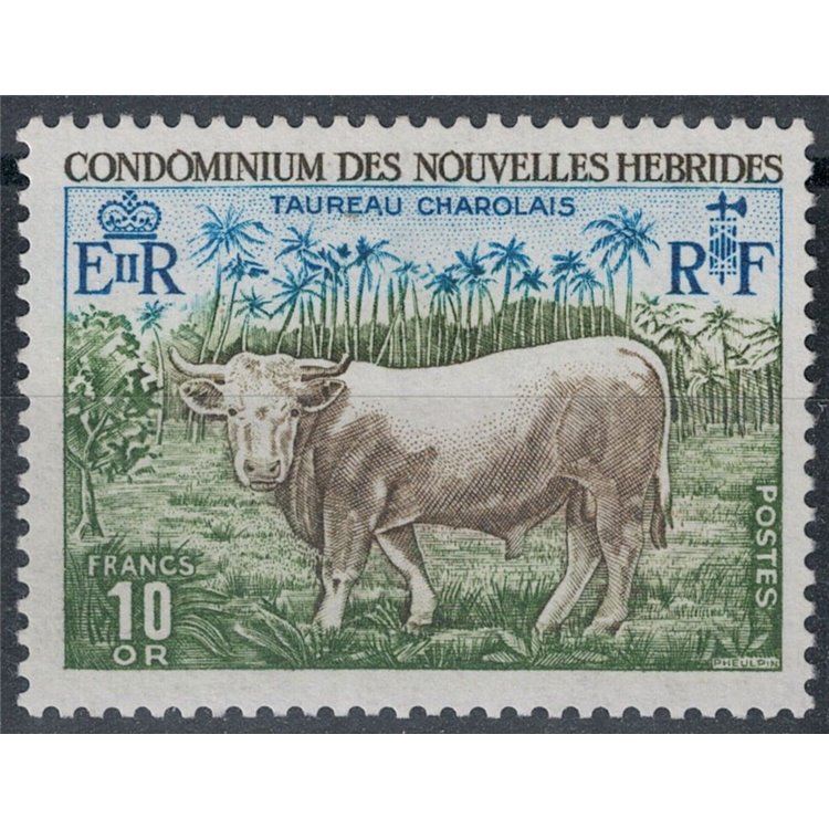 NUOVE EBRIDI 1975 Serie ordinaria MNH** (F)