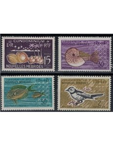 NEW HEBRIDES 1963 Ordinary series 4v MNH** (F)