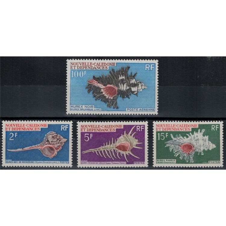 NEW CALEDONIA 1969 Shells 4v MNH**