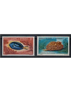 NEW CALEDONIA 1965 Noumea Aquarium 2v MNH**