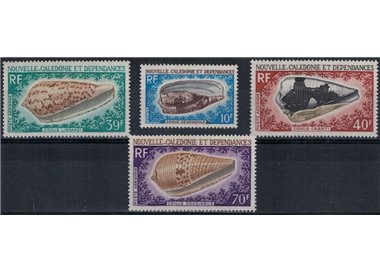 NEW CALEDONIA 1968 Shells 4v MNH**
