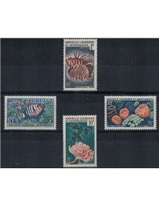 NUOVA CALEDONIA 1959 Fauna marina 4v MNH**