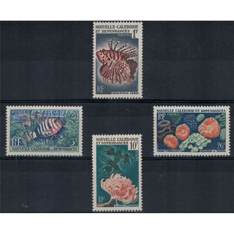 NEW CALEDONIA 1959 Marine Fauna 4v MNH**