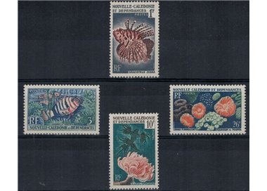 NUOVA CALEDONIA 1959 Fauna marina 4v MNH**