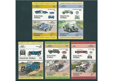 NUKUFETAU 1984 Cars 10v MNH**