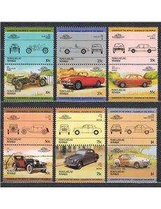 NUKULAELAE 1985 Automobili 12v MNH**