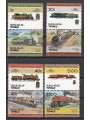 NUKULAELAE 1984 Treni, locomotive 8v MNH**