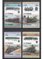 NUI 1984 Treni, locomotive 8v MNH**