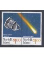 NORFOLK 1986 Halley's Comet 2v MNH**
