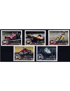 NEW ZEALAND 2009 Motor Racing and Motorcycling Champions 5v MNH**