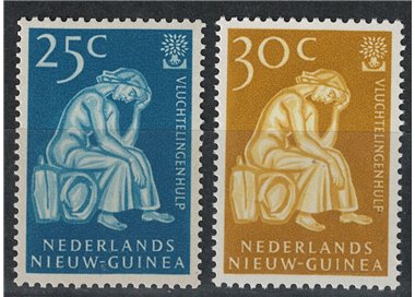 NETHERLANDS NEW GUINEA 1960 World Refugee Year 2v MNH**
