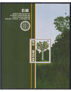 NEW ZEALAND 1990 Auckland Philatelic Exhibition 1 s/s MNH**