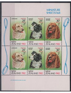 NUOVA ZELANDA 1982 Salute infantile 1 BF MNH**