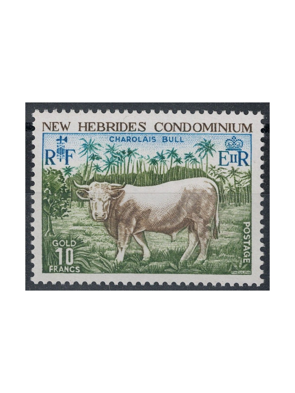 NEW HEBRIDES 1975 Ordinary set MNH** (E)