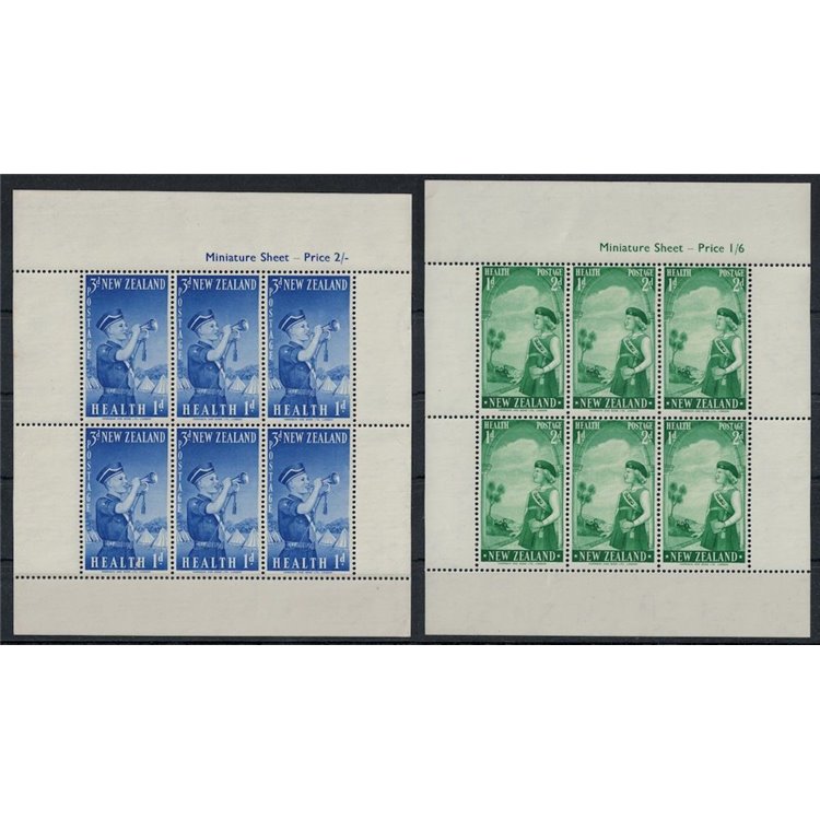 NEW ZEALAND 1957 Child Health 2 s/s MNH**