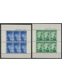 NUOVA ZELANDA 1957 Salute infantile 2 BF MNH**