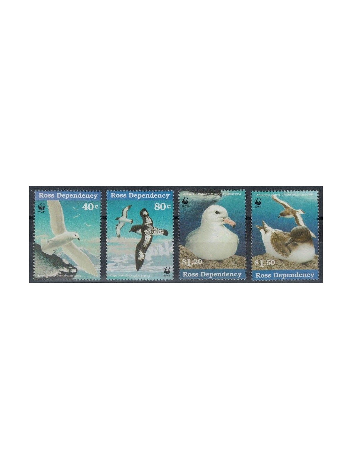 NEW ZEALAND - ROSS 1997 Fauna, birds 4v MNH**