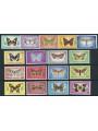 NORFOLK 1976 Ordinary set, butterflies 17v MNH**