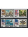 NORFOLK 1976 Indipendenza Stati Uniti 4v MNH**