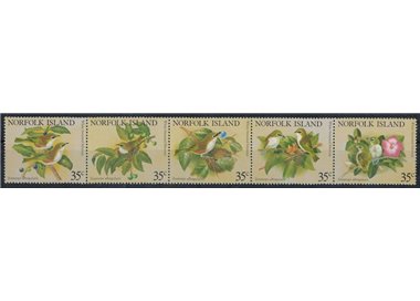 NORFOLK 1981 Fauna, birds 5v MNH**