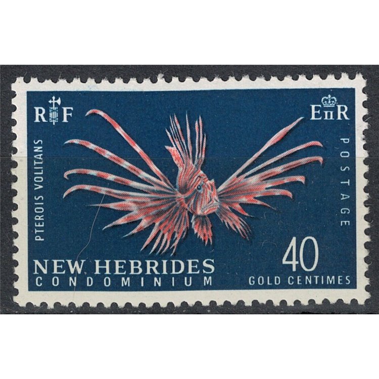 NUOVE EBRIDI 1965 Serie ordinaria 40c MNH** (E)