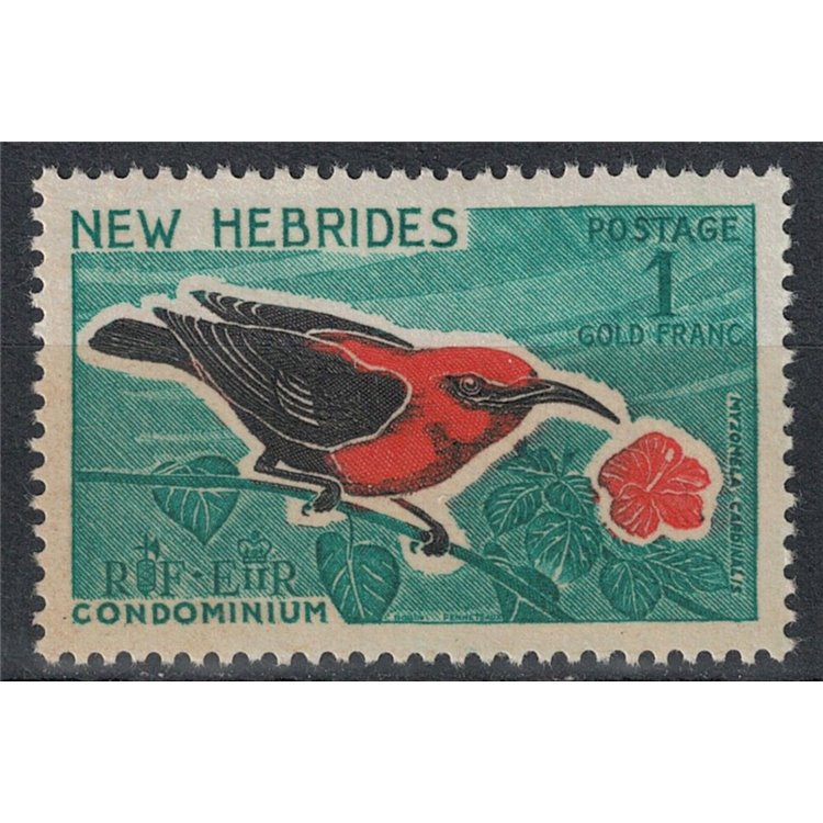 NUOVE EBRIDI 1966 Serie ordinaria 1f MNH** (E)
