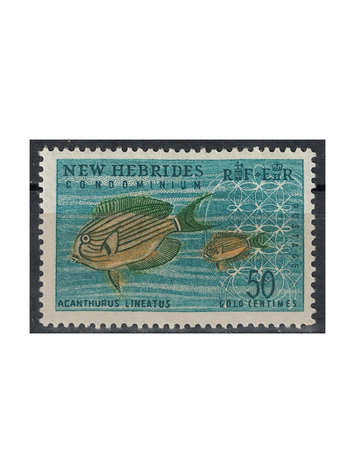 NUOVE EBRIDI 1963 Serie ordinaria 50c MNH** (E)