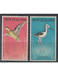 NEW ZEALAND 1959 Child Health, Birds 2v MNH**