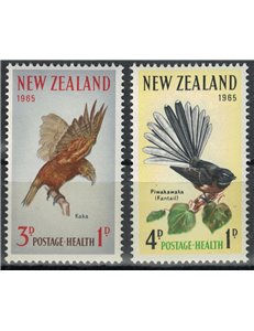 NEW ZEALAND 1965 Child Health, Birds 2v MNH**
