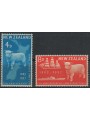 NUOVA ZELANDA 1957 Esportazione della carne 2v MNH**