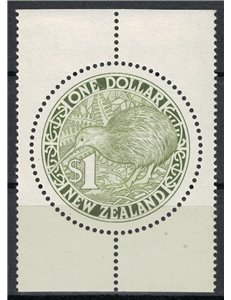 NUOVA ZELANDA 1988 Serie ordinaria, kiwi MNH**