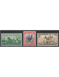 NUOVA ZELANDA 1956 Colonizzazione del sud 3v MNH**
