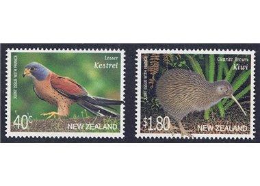 NEW ZEALAND 2000 Endangered Fauna 2v MNH**