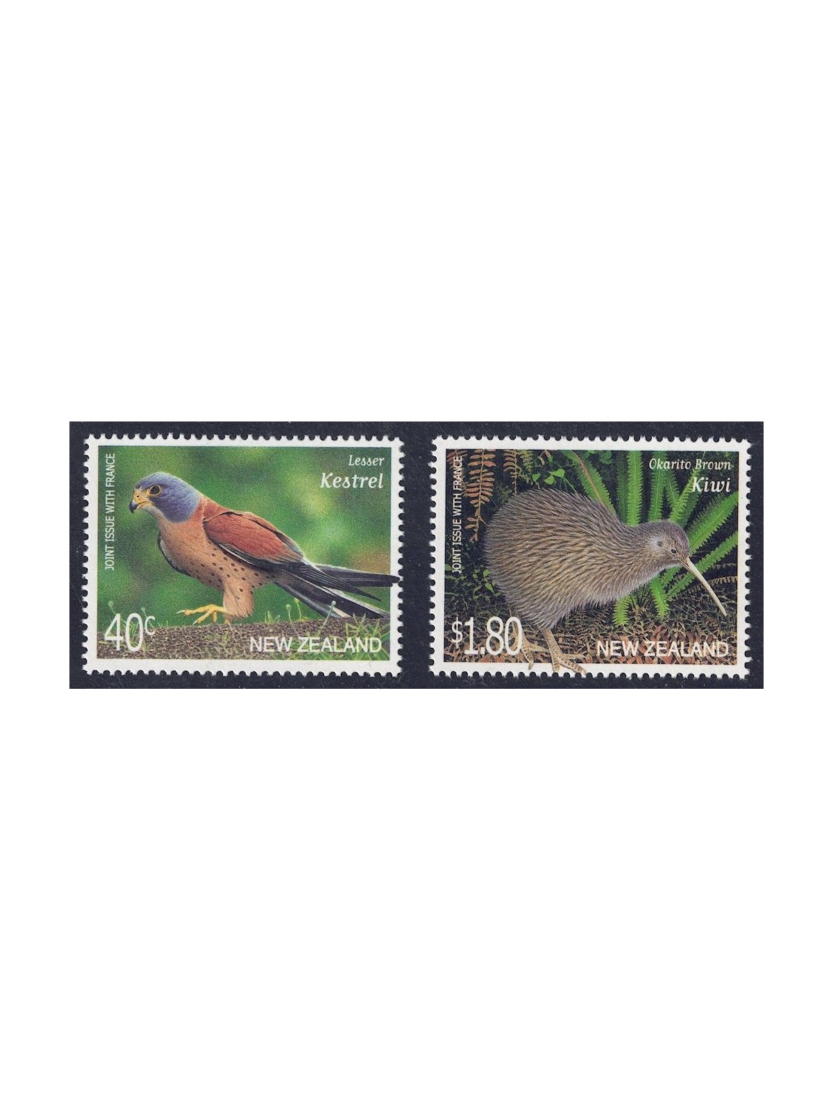 NEW ZEALAND 2000 Endangered Fauna 2v MNH**