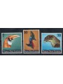 PAPUA NUOVA GUINEA 1974 Uccelli - Birds 3 v