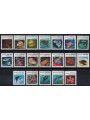 PALAU 1983-85 Marine fauna - Marine life 19v MNH**