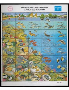 PALAU 1986 Ameripex 40v MNH**