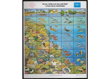 PALAU 1986 Ameripex 40v MNH**