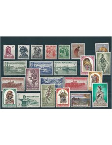 PAPUA NEW GUINEA 1958-64 Ordinary Series - Definitives 23v MNH**
