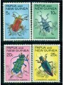 PAPUA NEW GUINEA 1967 Insects - Beetles 4v MNH**