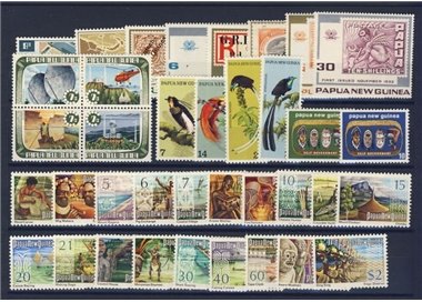 PAPUA NEW GUINEA 1973 Complete Year 29v MNH**